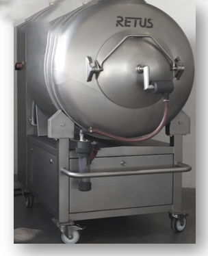 Vakuum-Fleischtumbler - RVMT-400-K - DORIT by Retus, Erwin Suter AG, Maschinenfabrik Retus - mit Kühlsystem