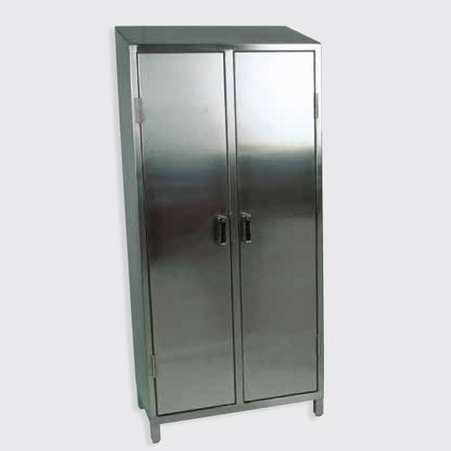 Spind für saubere Industrie - 100.4 series - Eberhardt GmbH - für verschmutzende Industriezweige / Edelstahl