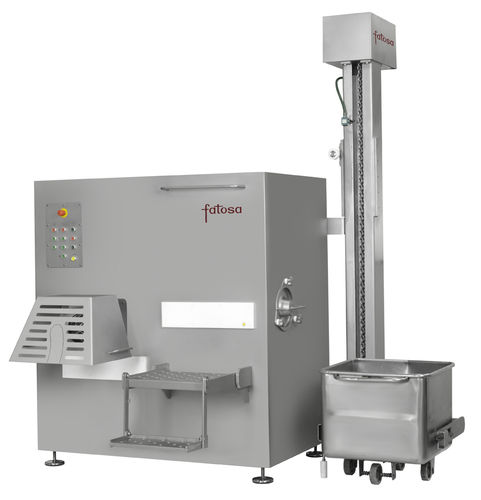 Industrieller Fleischwolf - PAL200 - Fatosa, S.A. - für gefrorenes Fleisch / automatisch / Edelstahl