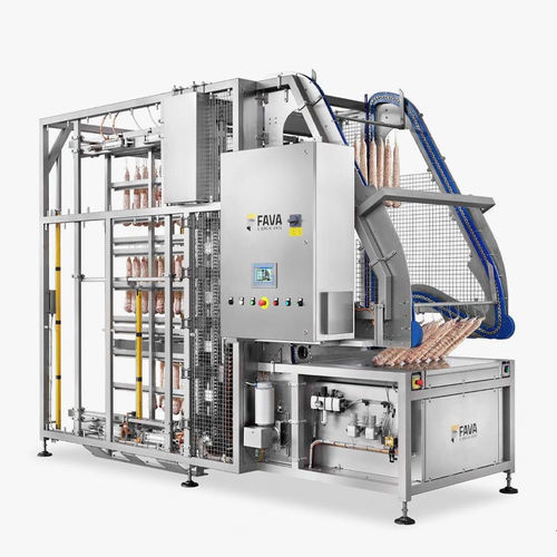 Be- und Entladesystem / Umschlag - Fava Giorgio Axel s.r.l. - für Nahrungsmittel / für Salami / automatisch