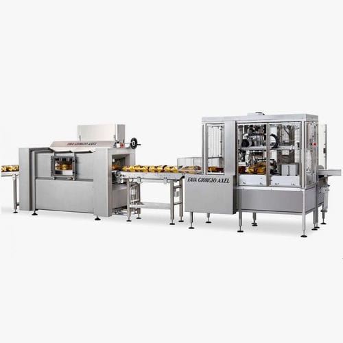 Vakuum-Absackmaschine - Fava Giorgio Axel s.r.l. - horizontal / automatisch / für Beutel
