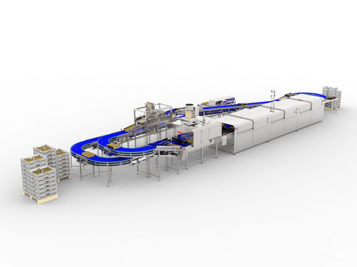 Beschichtungsanlage für Käse - FIBOSA - automatisch / Oberflächen / für die Lebensmittelindustrie
