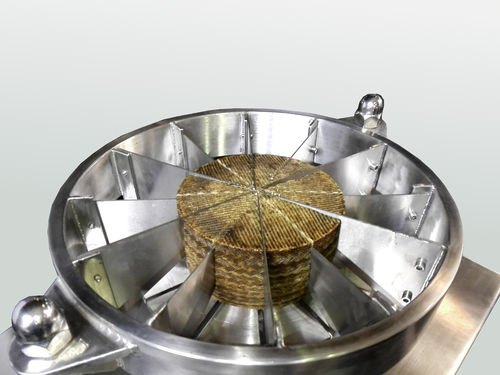 Messer-Käseteiler - Blade cheese cutting machine - FIBOSA - halbautomatisch
