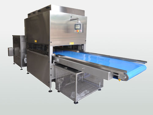 Automatische Verpackungsmaschine - FIBOSA - Vakuum / für Käse / mit Vertüllen