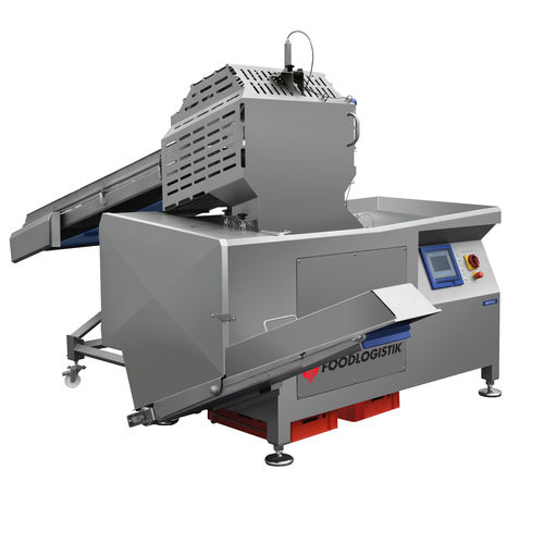Würfelschneider für Käse - cheese line 200 - FOODLOGISTIK Fleischereimaschinen GmbH - Edelstahl / automatisch