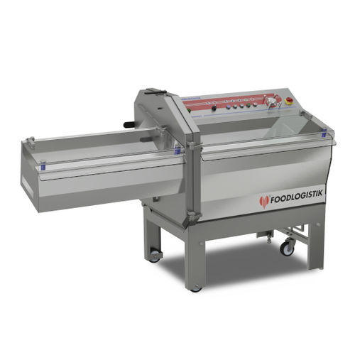 Lebensmittel-Schneidemaschine / Schweinefleisch - classic 25 - FOODLOGISTIK Fleischereimaschinen GmbH - für Fisch / automatisch / bodenstehend
