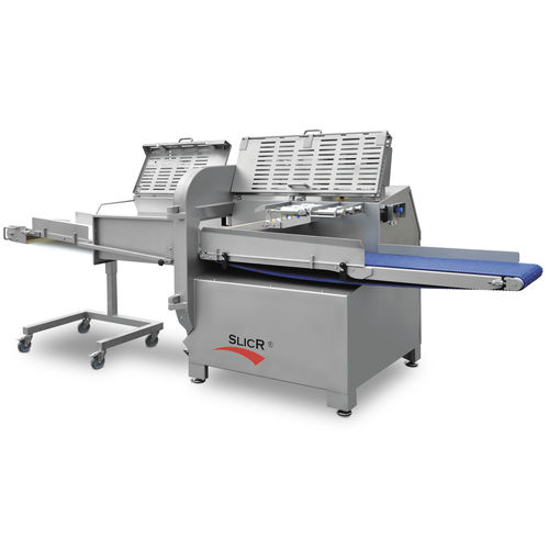 Fleischschneidemaschine - line 28 - FOODLOGISTIK Fleischereimaschinen GmbH - vollautomatisch