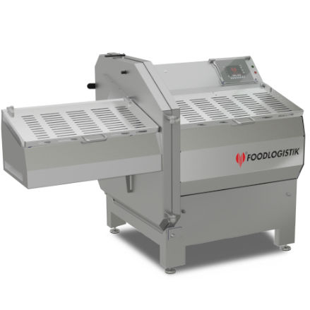 Lebensmittel-Schneidemaschine / Schweinefleisch - capacity 36 - FOODLOGISTIK Fleischereimaschinen GmbH - für Wurst / für Fisch / automatisch