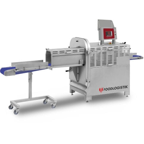 Lebensmittel-Schneidemaschine / Schweinefleisch - line 25 - FOODLOGISTIK Fleischereimaschinen GmbH - für Wurst / für Fisch / automatisch