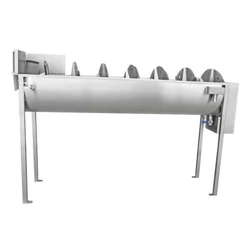 Rotations-Blanchierer - Foodmate BV - bodenstehend / für die Lebensmittelindustrie / Edelstahl