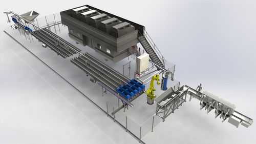 Automatisierungsystem für Produktionsmaschine - Hiperbaric S.A. - für Prozess