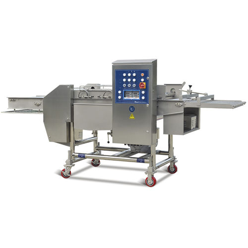 Kontinuierliche Überzugs- und Temperiermaschine - NJJ series - Hiwell Machinery Co., Ltd. - für Meeresfrüchte / für Gemüse / für Fleisch