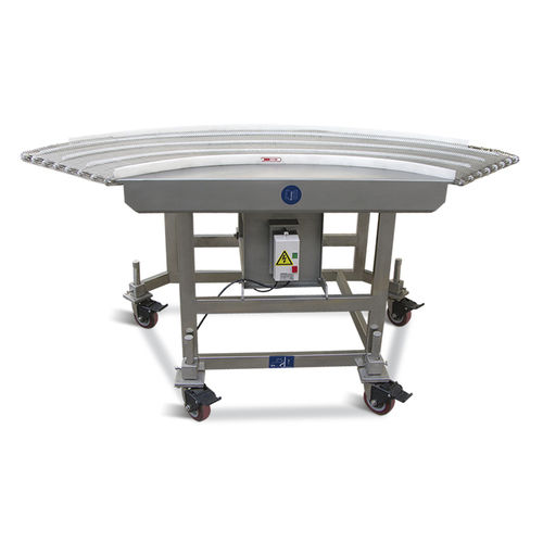 Bandförderer - ZWJ600 - II - Hiwell Machinery Co., Ltd. - gebogen / horizontal / Transport