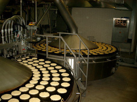 Rauschlinie für Snacks - DRL2500 series - Hoja Maschinenbau-Metallbau GmbH
