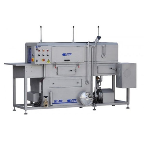 Klarspül-Waschtunnel - LBT series - INDUSTRIES FAC SL - für Kisten / automatisch / für Platte