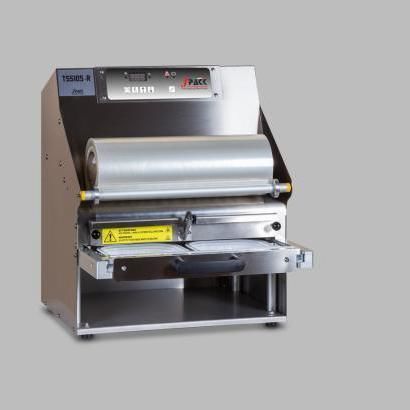 Linearer Schalensiegler - TSS105-R - JPack S.r.l. - halbautomatisch / Verpackungen unter Schutzatmosphäre / kompakt