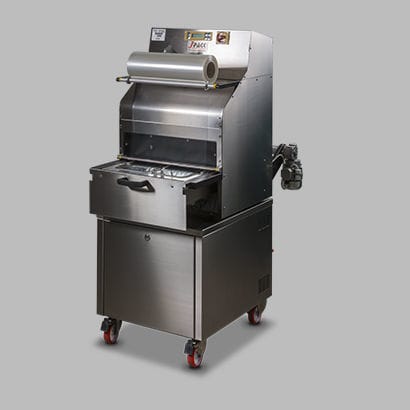Linearer Schalensiegler - TSS125-BG - JPack S.r.l. - halbautomatisch / Vakuum / Verpackungen unter Schutzatmosphäre
