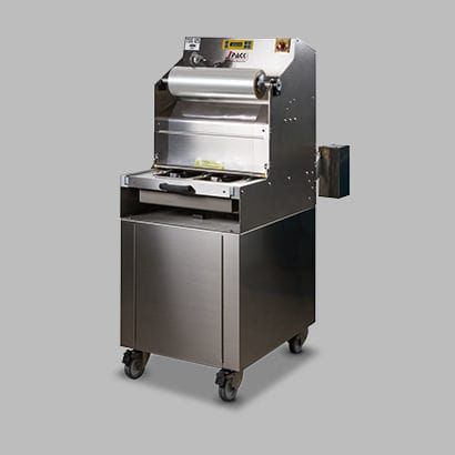 Linearer Schalensiegler - TSS125-SKIN - JPack S.r.l. - halbautomatisch / für die Lebensmittelindustrie