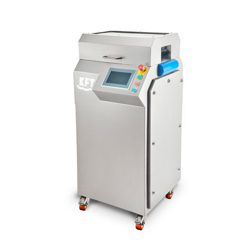 Lebensmittel-Schneidemaschine / für Wurst - ASC - 1809 - KFT food technology - automatisch / Edelstahl