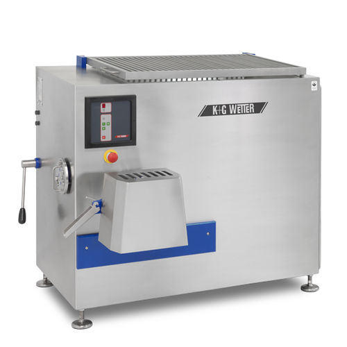 Automatischer Fleischwolf - WW Series - Kutter- und Gerätebau Wetter GmbH - bodenstehend / Fleisch / für Tiefkühlgerichte