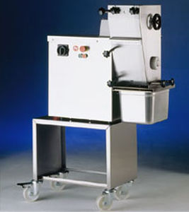 Fleischschneidemaschine - F-19S - Koneteollisuus Oy - für Fisch / Gemüse / Obst