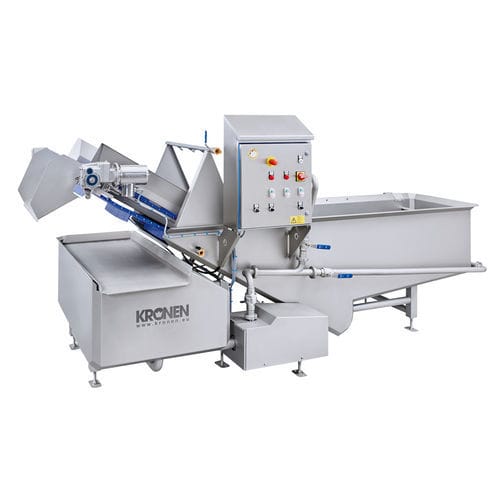 Wasser-Waschsystem - DECONWA Prep - KRONEN GmbH, Nahrungsmitteltechnik - Sprüh / automatisch / für die Lebensmittelindustrie