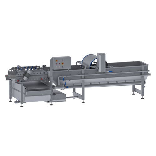 Gemüse-Waschanlage - GEWA 5000 ECO - KRONEN GmbH, Nahrungsmitteltechnik - für Obst / automatisch / Klarspül