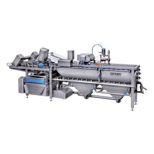 Waschanlage für Paprikaschoten - GEWA 3850V PLUS - KRONEN GmbH, Nahrungsmitteltechnik - automatisch / Klarspül / Trommel