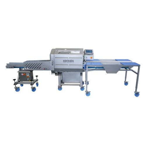 Schneidemaschine für Lebensmttel / für Obst - GS 10-2 TTS - KRONEN GmbH, Nahrungsmitteltechnik - für Gemüse / Längs