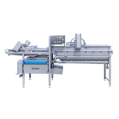 Gemüse-Waschanlage - GEWA 4000 PLUS - KRONEN GmbH, Nahrungsmitteltechnik - für Obst / automatisch / Klarspül