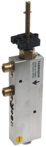 Gleitschieberventil - TESA - Teddington Controls - elektrisch betätigt / Stell / für Gas