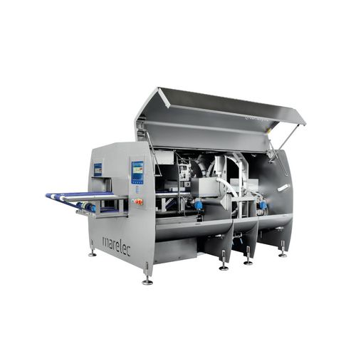 Portionier- und Schneidemaschine / für Fleisch - PORTIO 1D & 1DA - MARELEC Food Technologies BVBA