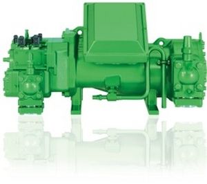 Halbhermetischer Kälteverdichter - HSK series - BITZER - Schrauben / einstufig / für kommerzielle Kühlanwendungen
