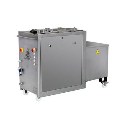 Automatische Reinigungsanlage - Metalquimia S.A. - für die Lebensmittelindustrie / mobil / mit Desinfektion