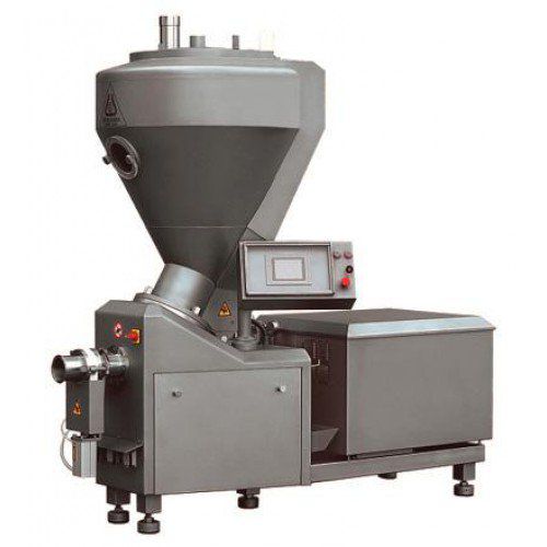 Hydraulischer Vakuumfüller - Twinvac PC-2 - Metalquimia S.A. - kontinuierlich / für Wurst