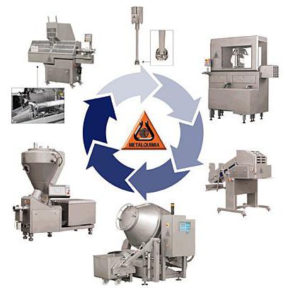 Produktionsstätte für die Lebensmittelindustrie - PX  - Metalquimia S.A. - Fleisch