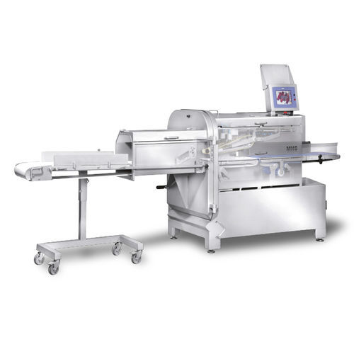 Fleischschneidemaschine - ICC 28 - MHS Schneidetechnik GmbH - vollautomatisch / 400V dreiphasig / bodenstehend