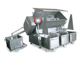 Mischer mit Kippbehälter - VR series - Velati srl - dynamisch / mobil / Batch