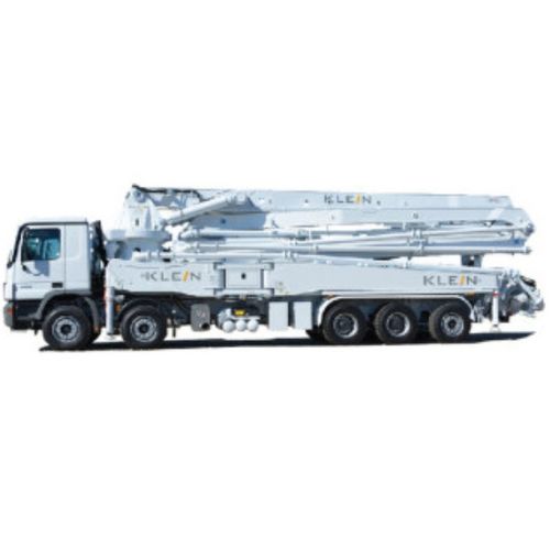 Mobile Autobetonpumpe - KBZ 52-5 - Klein GmbH - für Baustelle