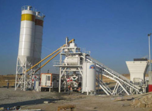 Mobile Betonmischanlage - MIX 120 - Klein GmbH - kompakt / horizontal