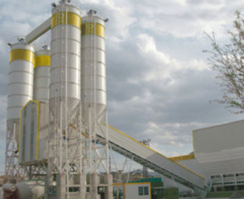 Festinstallierte Betonmischanlage - KLEIN 100-120 - Klein GmbH - kompakt / horizontal