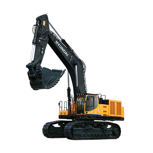 Großformatiger Bagger - R850LC-9 - HYUNDAI HEAVY INDUSTRIES - auf Raupen / Diesel / für Baustellen