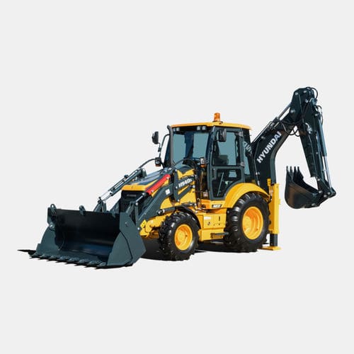 Starrer Baggerlader - H940S - HYUNDAI HEAVY INDUSTRIES - Standard / Diesel / mit geringem Treibstoffverbrauch