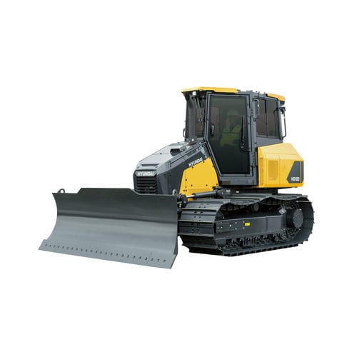 Bulldozer auf Raupen - HD100 - HYUNDAI HEAVY INDUSTRIES - für Baustelle