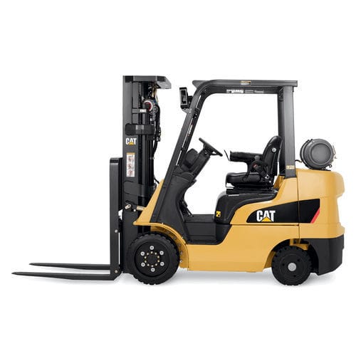Gabelstapler mit Elastikreifen - 2C series - Cat Lift Trucks - LPG / Sitz / für Materialumschlag