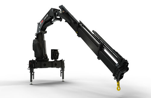 LKW-montierter Kran - X-CLX 528 - Hiab - Gelenkausleger / für Materialumschlag / für Hochleistungsanwendungen