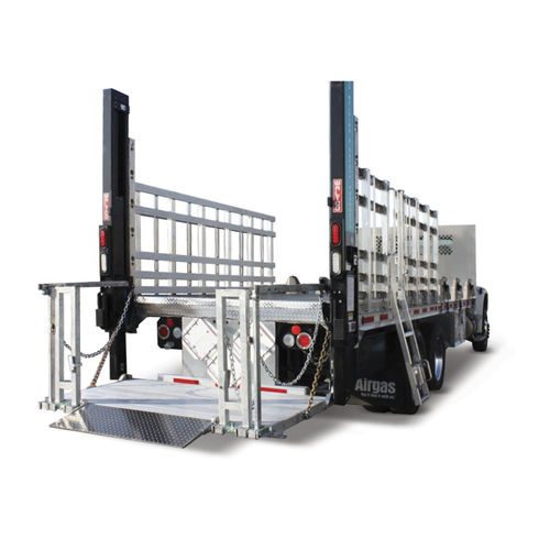 Standard-Ladebordwand - WDVBG series - Hiab - für LKW / für Gasflaschen