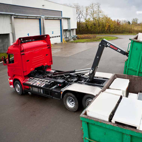 Abrollkipper mit LKW Haken - XR18S series - Hiab