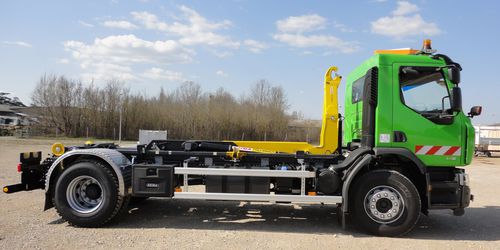 Abrollkipper mit LKW Haken - POWER P14A - Palfinger