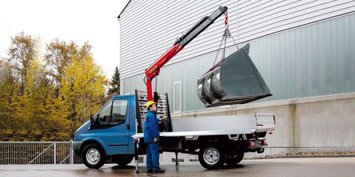 Kran zum Laden - PC 3800 - Palfinger - LKW-montiert / Gelenkausleger / Teleskop